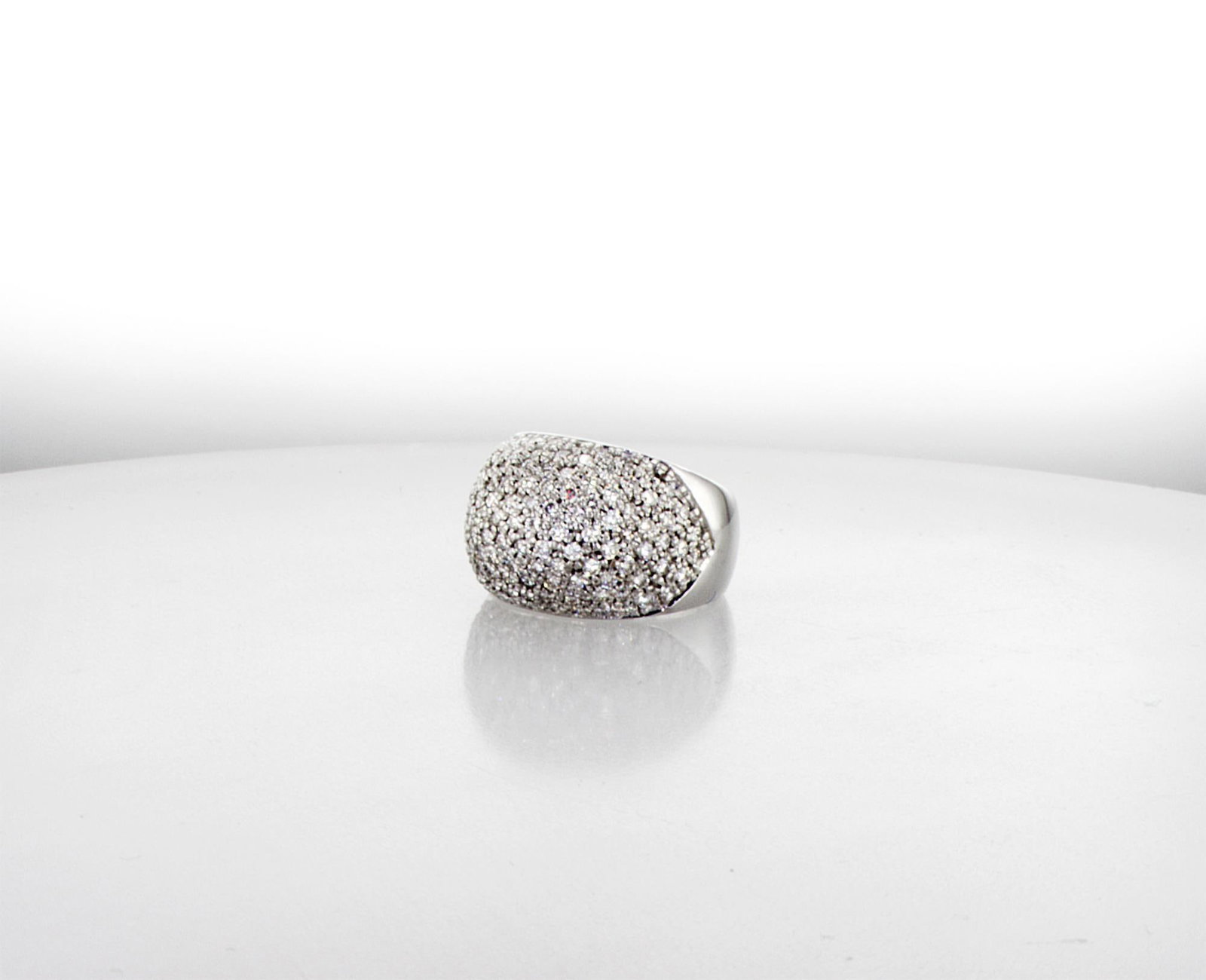 1.72cttw Natural Diamonds Ring 18K White Gold 10.85 gr - 4