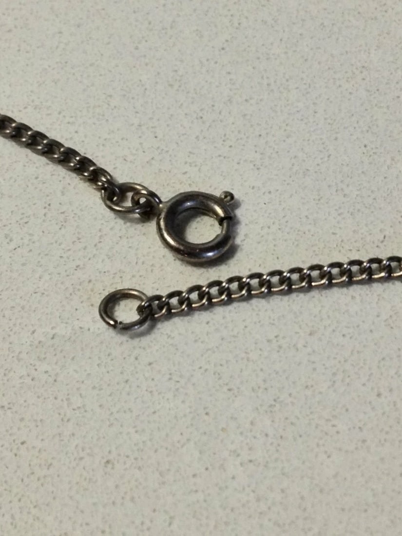 Sterling Silver Necklace and Snowflake Pendant - 6