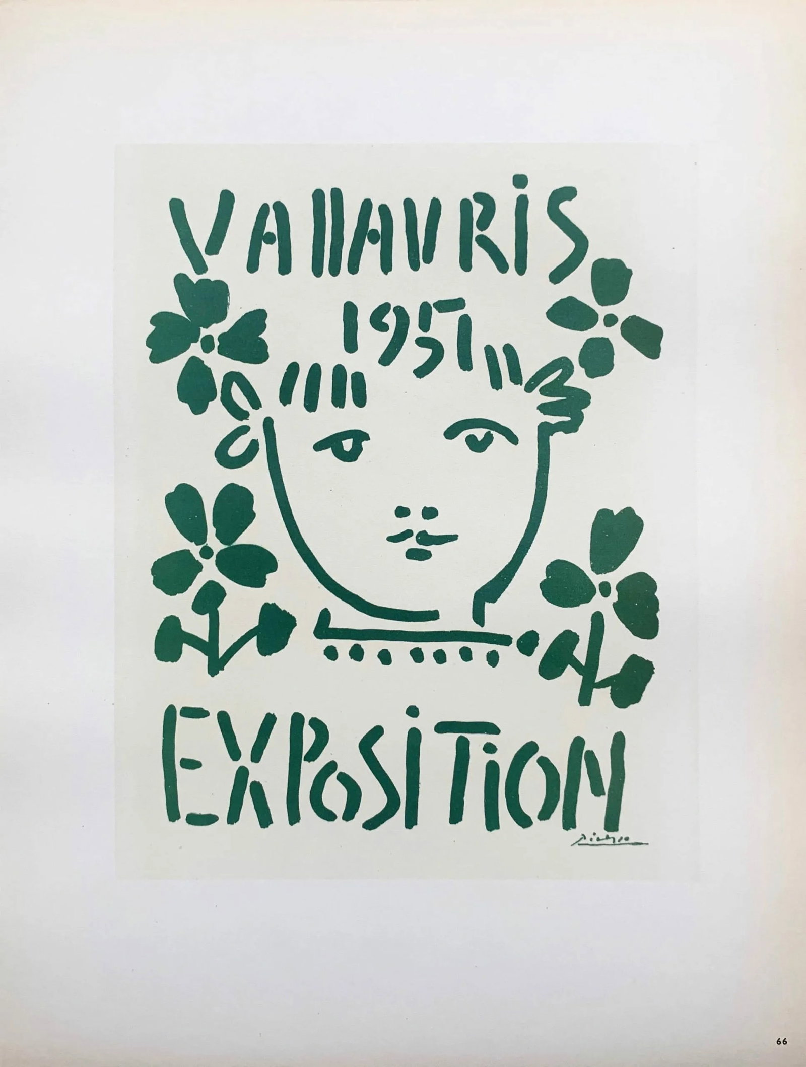 Picasso Lithograph 66 Expo Vallauris 1951 Art in posters: Title: Picasso Lithograph 66 Expo Vallauris 1951 Art in posters Artist: Pablo Picasso Description: Title: Expo Vallauris 1951 Artist: Pablo Picasso Country: Spain Medium: Lithograph - 66 Paper size: 1