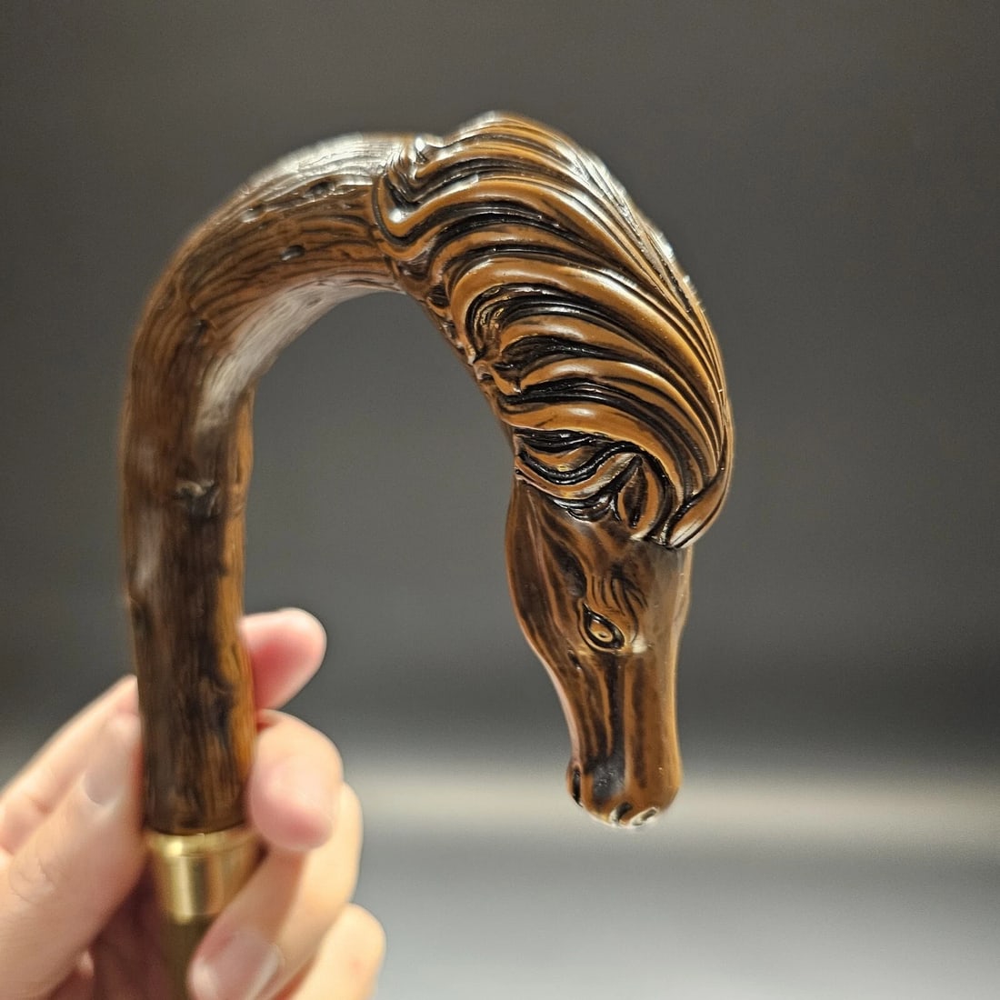 36" Horse Head Walking Stick Cane - 12