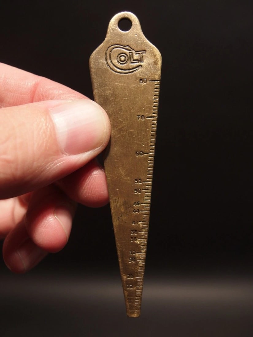 Colt Firearms Gunsmith Bore Gage Key chain - 10