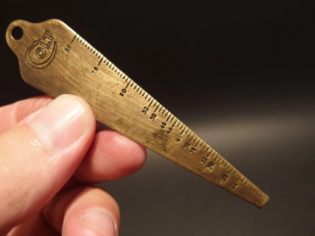 Colt Firearms Gunsmith Bore Gage Key chain - 9