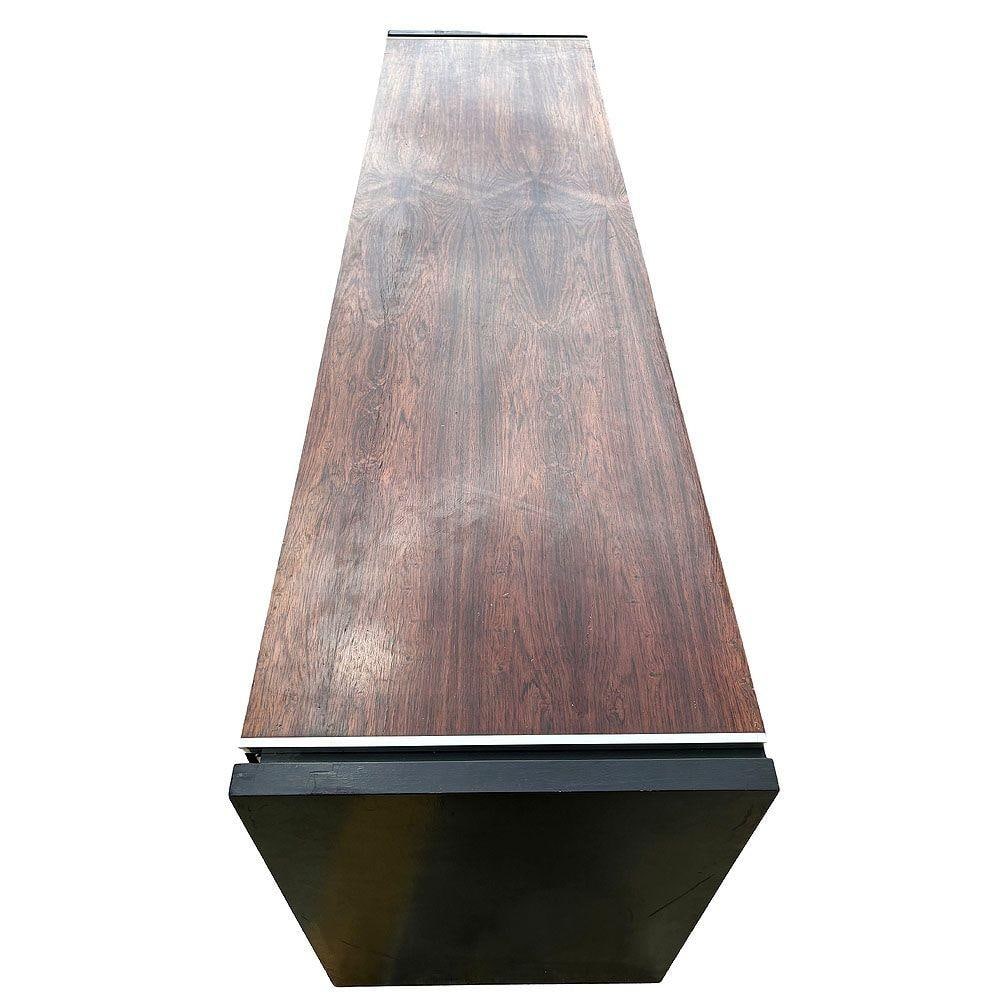 Mid-century Rosewood & Chrome Dresser by Robert Baron for Glenn of California - 2
