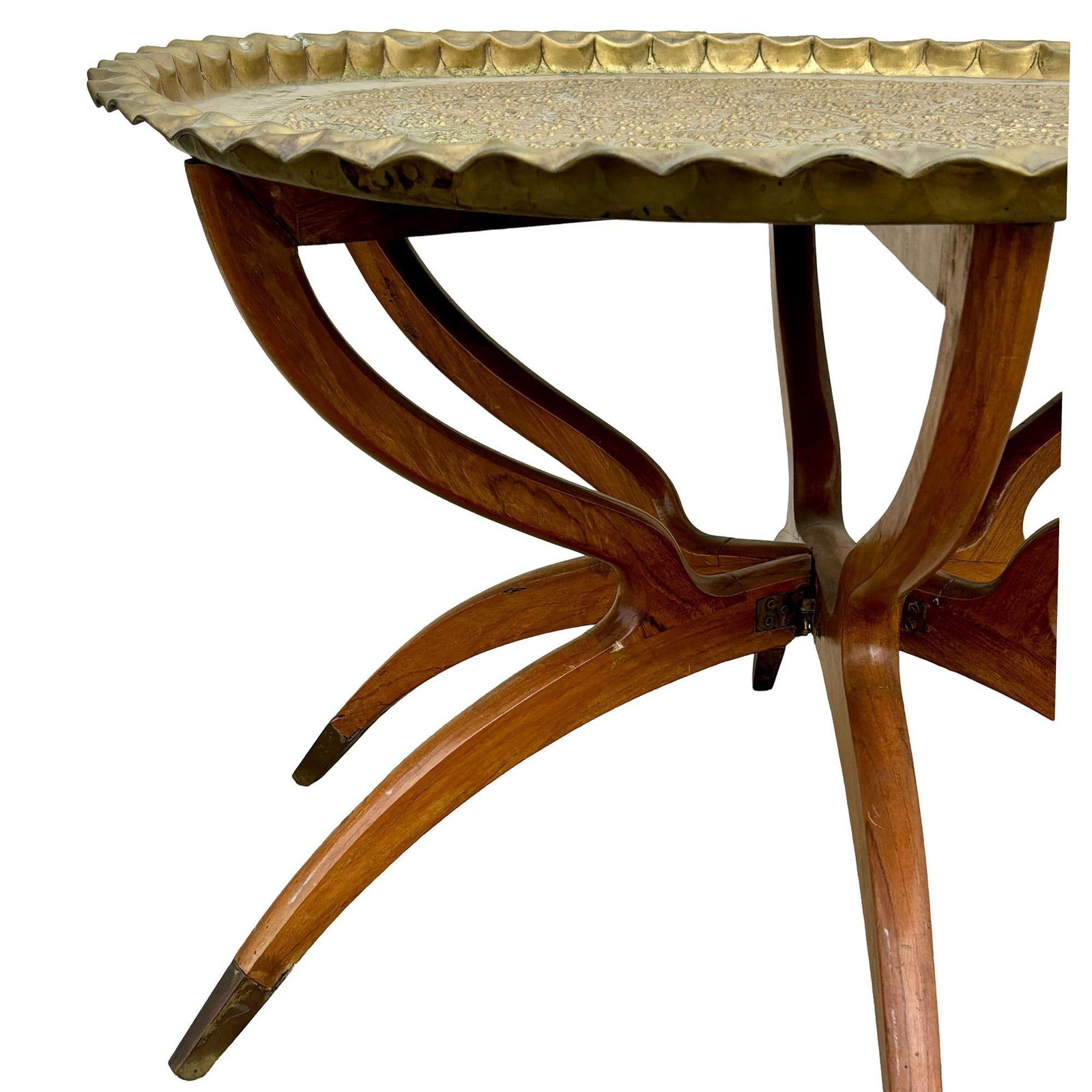 Mid-century Moroccan Moorish Tray Coffee Table - 5