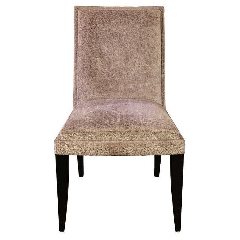 Dakota Jackson Transitional Velvet "Jio" Side Chair - 2