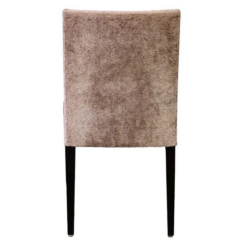 Dakota Jackson Transitional Velvet "Jio" Side Chair - 4