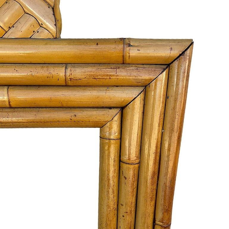 Restored Rattan Fireplace Surround Mantel Owned by Gary Cooper - 4