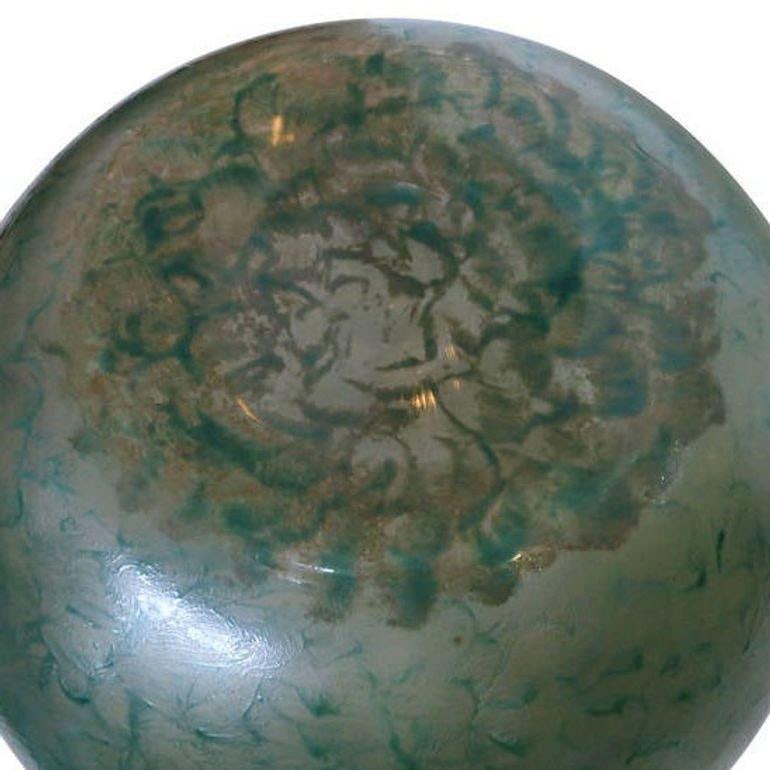 Monumental Early 20th Century Art Glass Vase by Verrerie Legras - 5