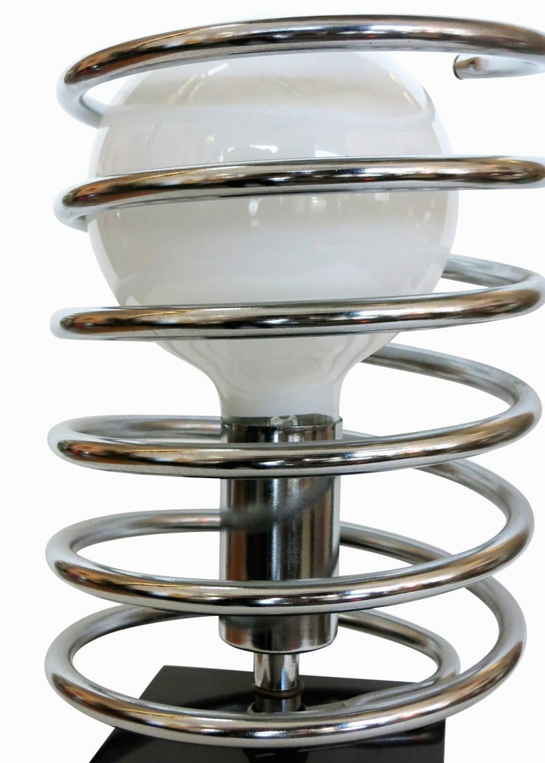 1960s Modernist Spring Table Lamp by Sonneman Lighting Company - 4