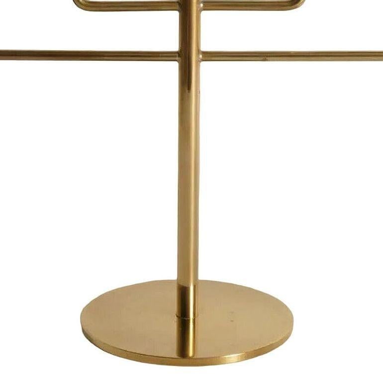 Scandinavian Modern Brass Candle Holder Candelabra by Hans-Agne Jakobsson, Pair - 4