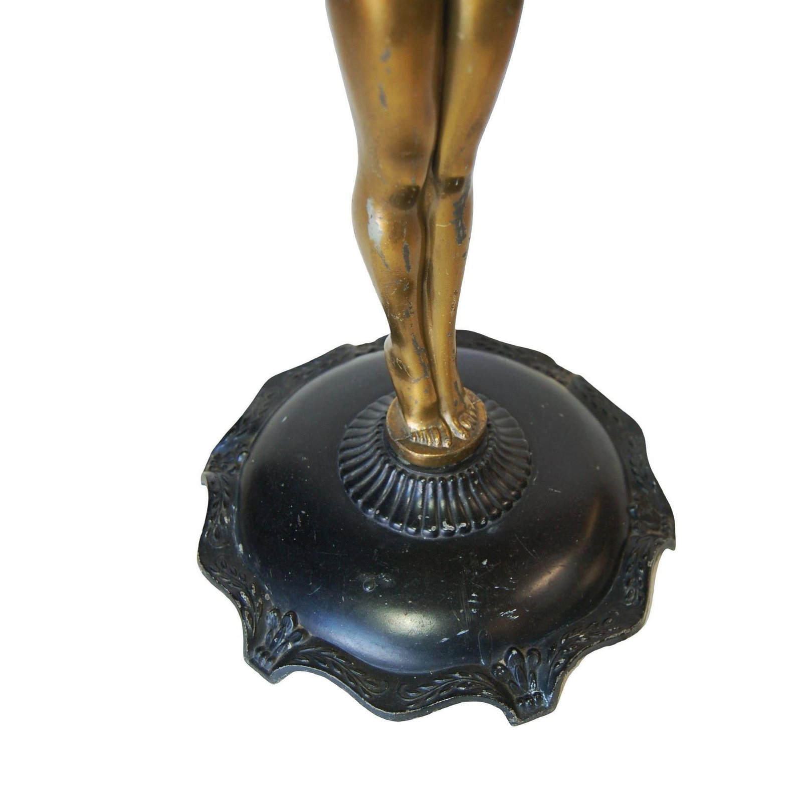 Nuart Bronze Standing Nude Figure Accent Table Lamp - 5