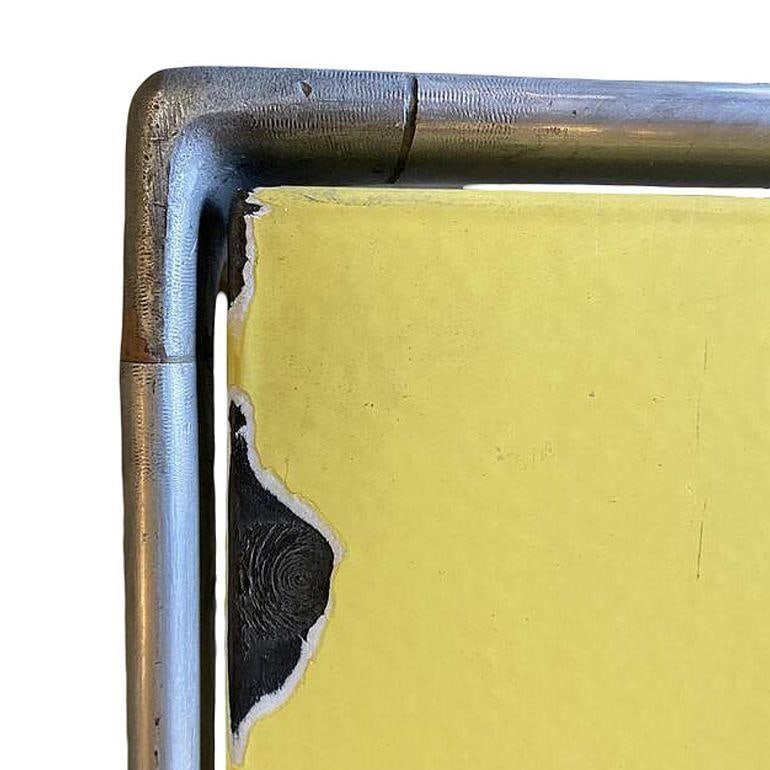 Mid Century Aluminum Dining Table w/ Enameled Tabletop by Richard Shultz, 1966 - 4