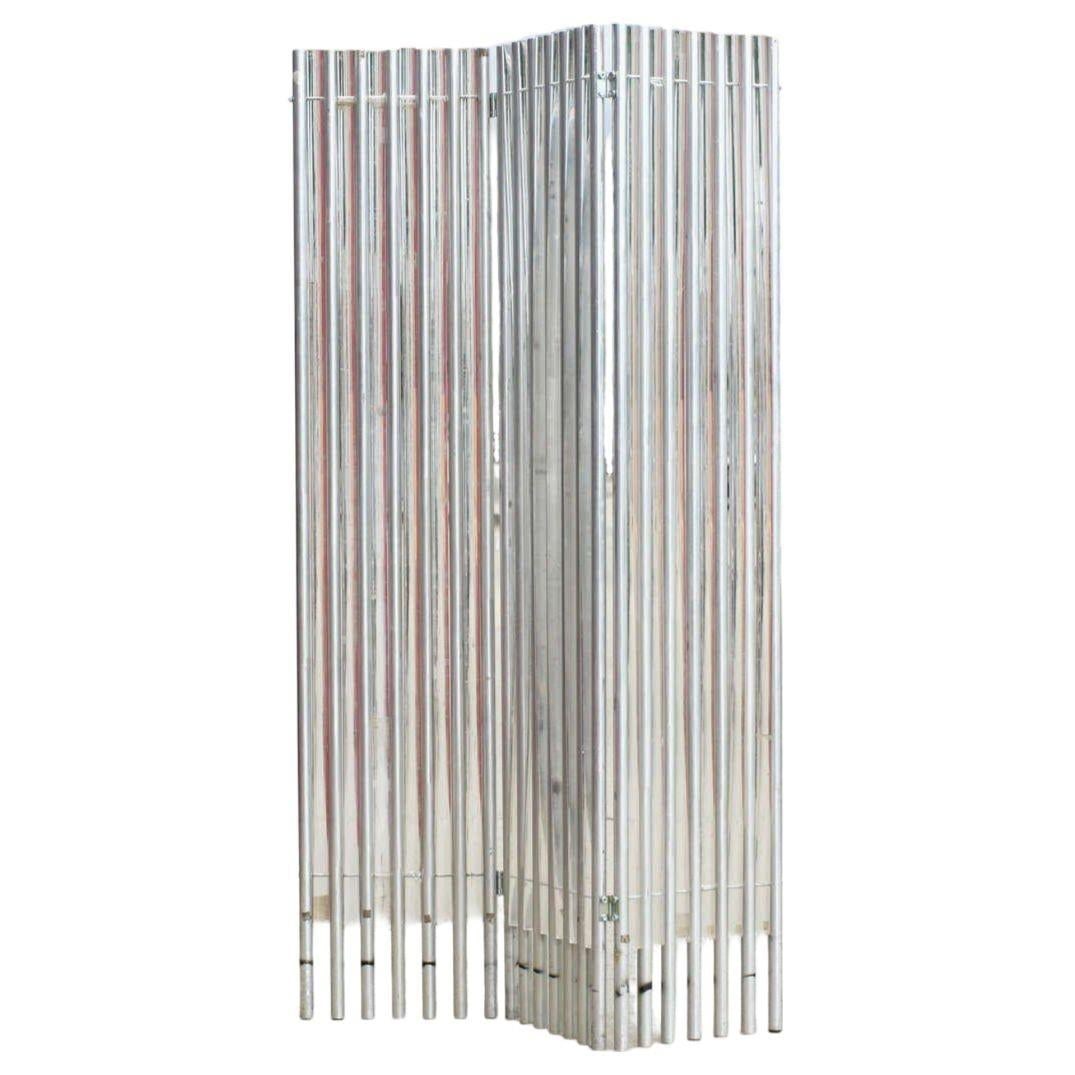 Lucite and Aluminum Acrylic Wall Divider by Charles Hollis Jones - 2