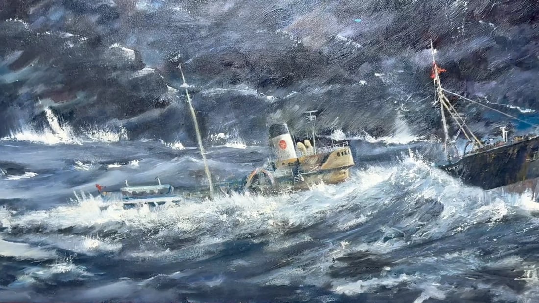Kingston Peridot (H591) Hull Northern Fishing Co. Ltd Lost in Acrtic Gale Jan 68 - 2