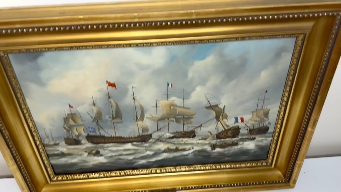 Epic Battle of Quiberon Bay 1759 Admiral Hawke Victory vs French Conflans Fleet - 2