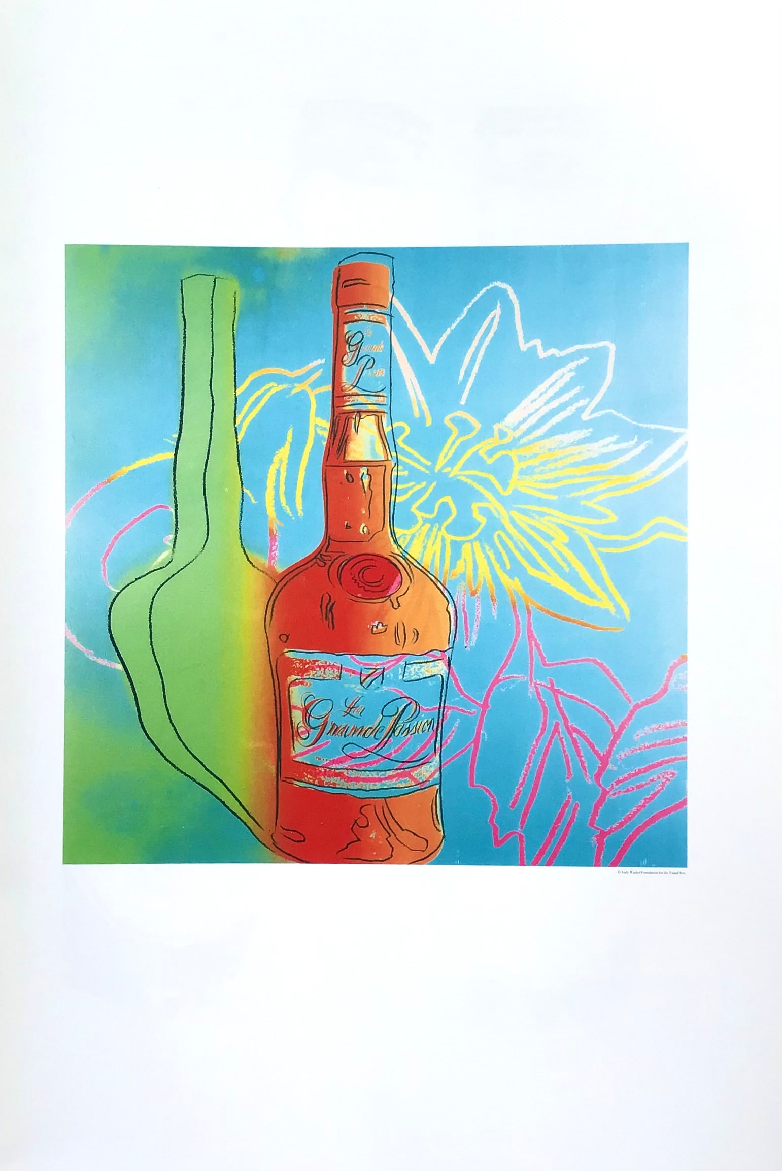 1999 Andy Warhol print Pop Art La Grande Passion 17: Title: 1999 Andy Warhol print Pop Art La Grande Passion 17 Description: Artist: Andy Warhol Country: USA Title: La Grande Passion 17 Printed: 1999 offset on luster paper Marks: Not signed nor numbered