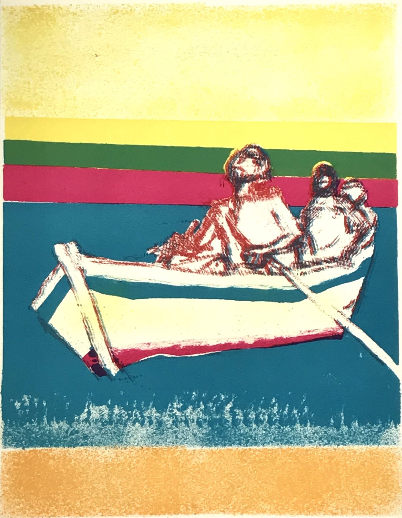 Paul Guiramand Original Lithograph V1-4 Fernand Mourlot 1969 (1 of 1)