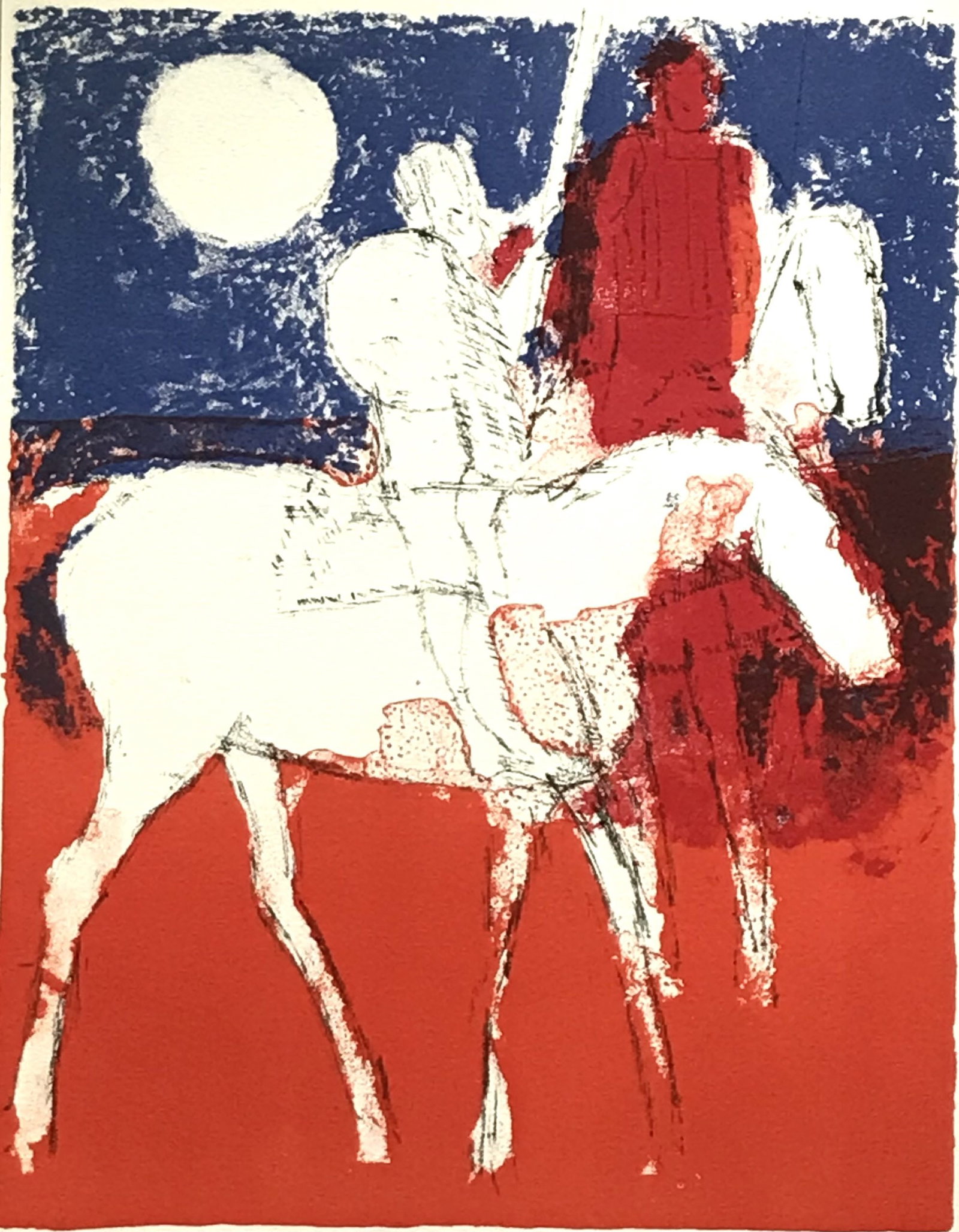 Paul Guiramand Original Lithograph V1-1 Fernand Mourlot 1969: Title: Paul Guiramand Original Lithograph V1-1 Fernand Mourlot 1969 Description: Artist: Paul Guiramand Country: France Title: Untitled? V1-1 Medium: Original Lithograph Marks: Not signed not