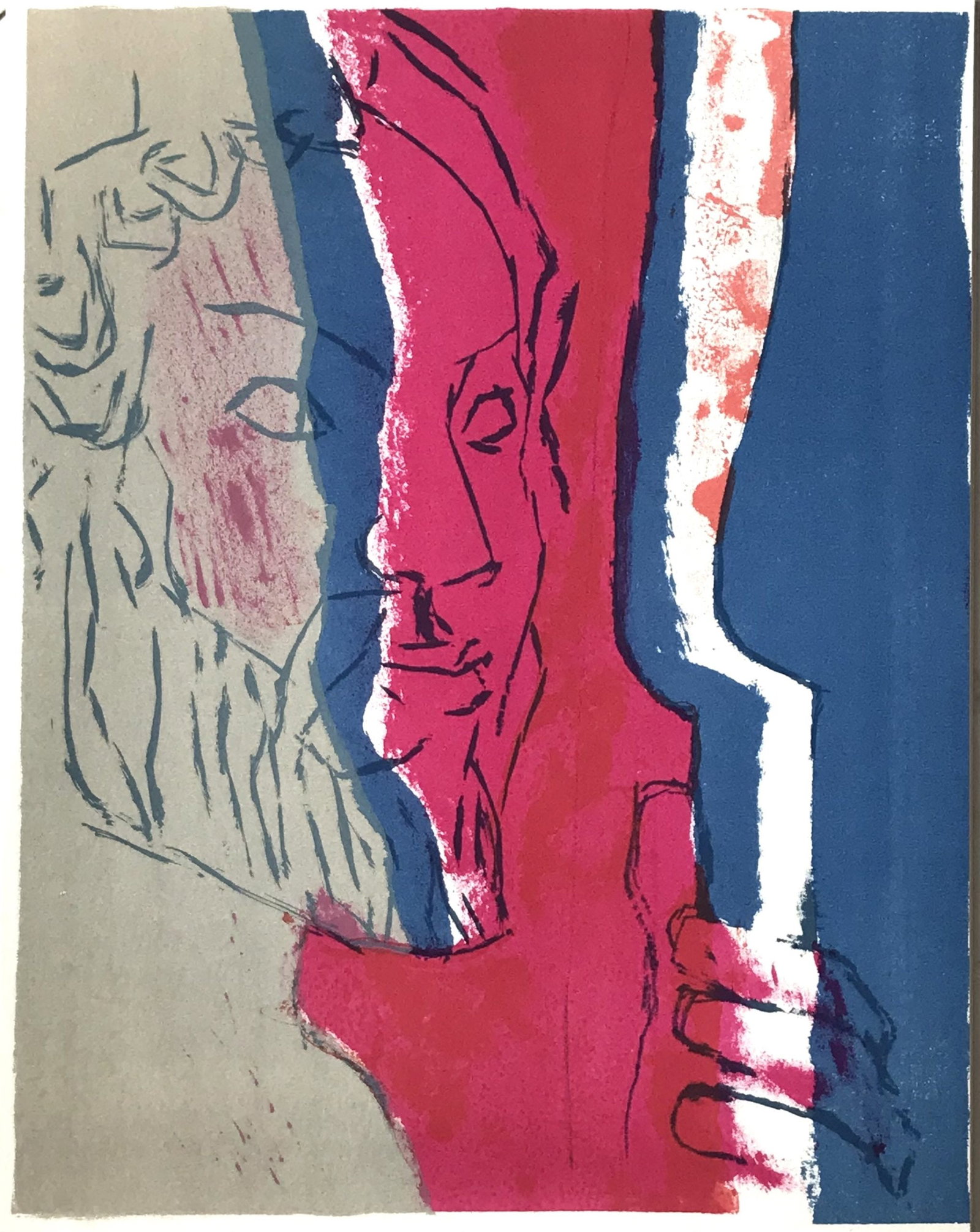 Paul Guiramand Original Lithograph V1-9 Fernand Mourlot 1959 (1 of 1)