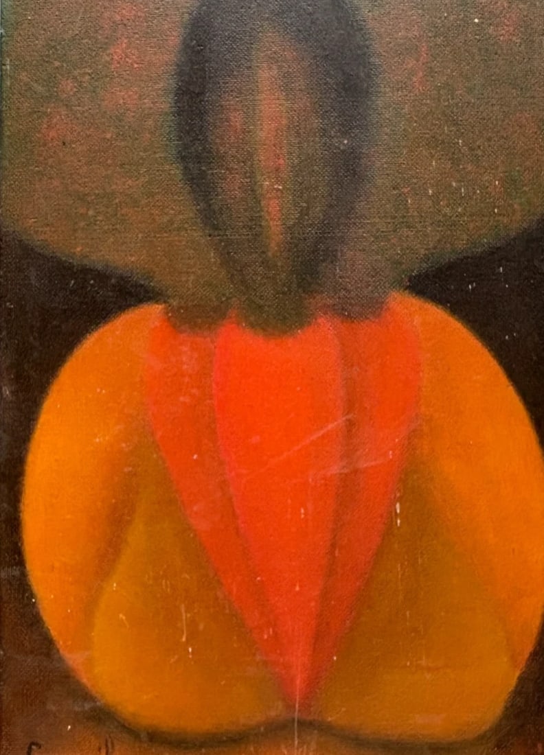 Modern Original PaintingLouis CARMEIL (1920-1999) Orange Abstraction Painting: Oil on cardboard 27 x 41 cm / 10.62 x 16.14 inches signed Reserve: $500.00 Shipping: Domestic: Flat-rate of $45.00 to anywhere within the contiguous U.S. International: Foreign shipping rates are