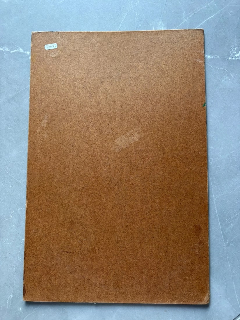 Modern Original PaintingLouis CARMEIL (1920-1999) Orange Abstraction Painting - 8