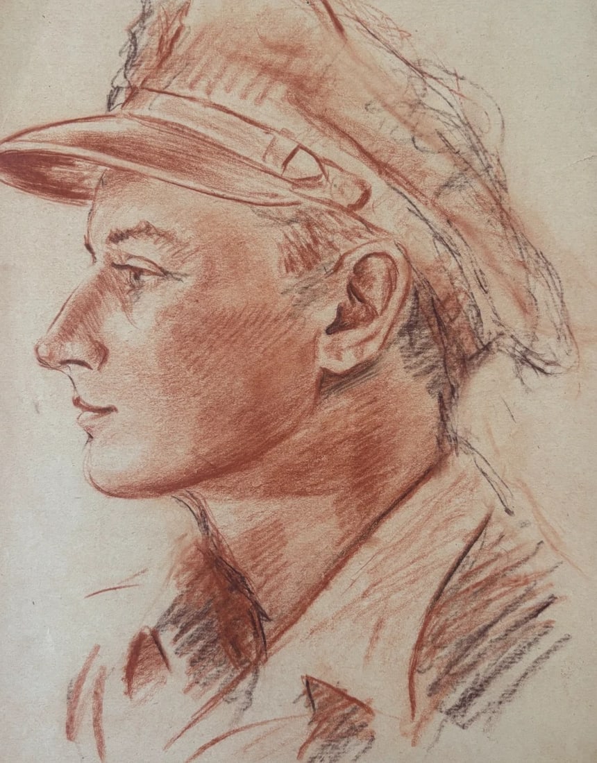 Albert FIGAY 1907-2004 Man Portrait Antique Original Drawing signed: Description Pencils on paper 28 x 22 cm / 11.02 x 8.66 inches stains Reserve: $150.00 Shipping: Domestic: Flat-rate of $22.00 to anywhere within the contiguous U.S. International: Foreign shipping