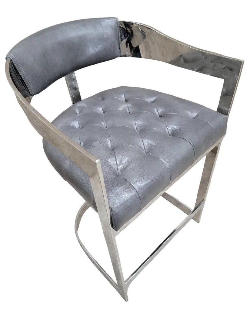 Vintage Modern Bar Stools - Pair - 6