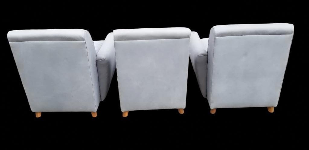 MCM Heywood Wakefield 3 Piece Modular Sofa Newly Reupholstered - 6