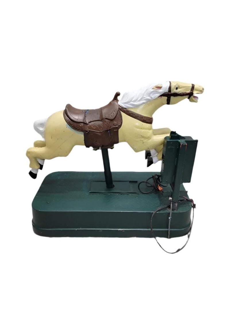 Vintage Coin Operated Carousel Horse Ride (1 of 6)