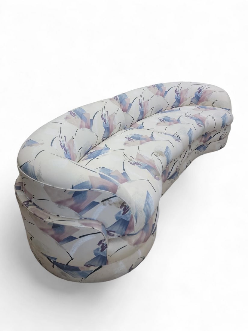 Postmodern Kagan Style Curved Sectional Sofa - 6