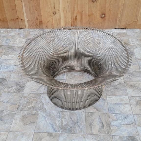 MCM Wire Base Coffee Table by Knoll - 4