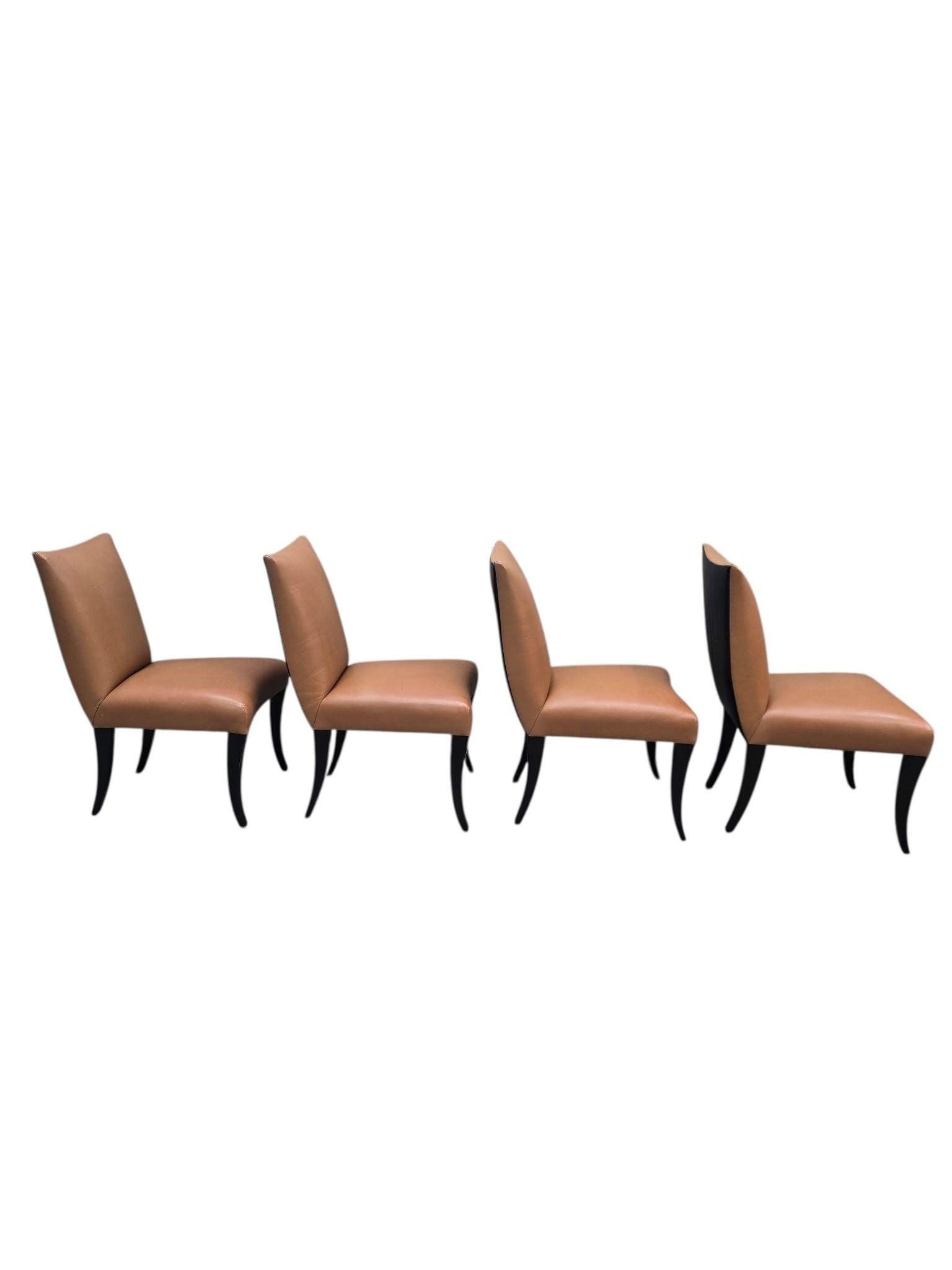 Vintage Contemporary Dining Chairs by Donghia – for Reupholstery - 4 - 2