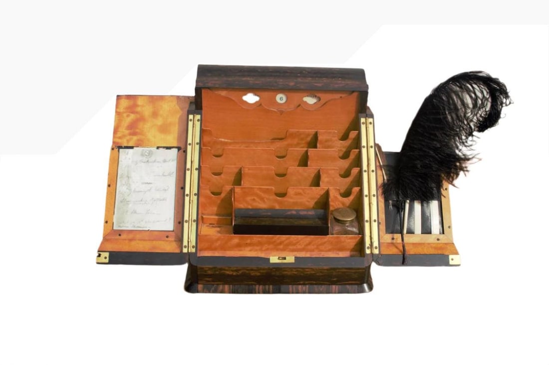 Antique Toulmin and Gale of New Bond Street Writing Desk Set - 2