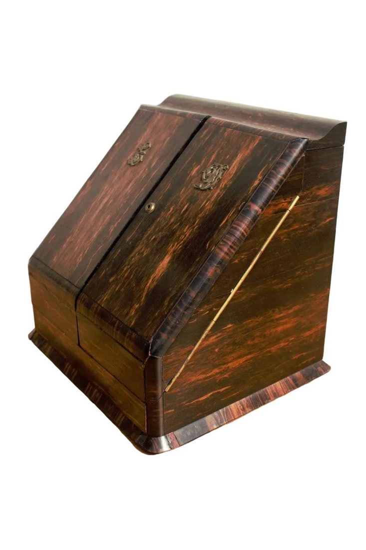 Antique Toulmin and Gale of New Bond Street Writing Desk Set - 4