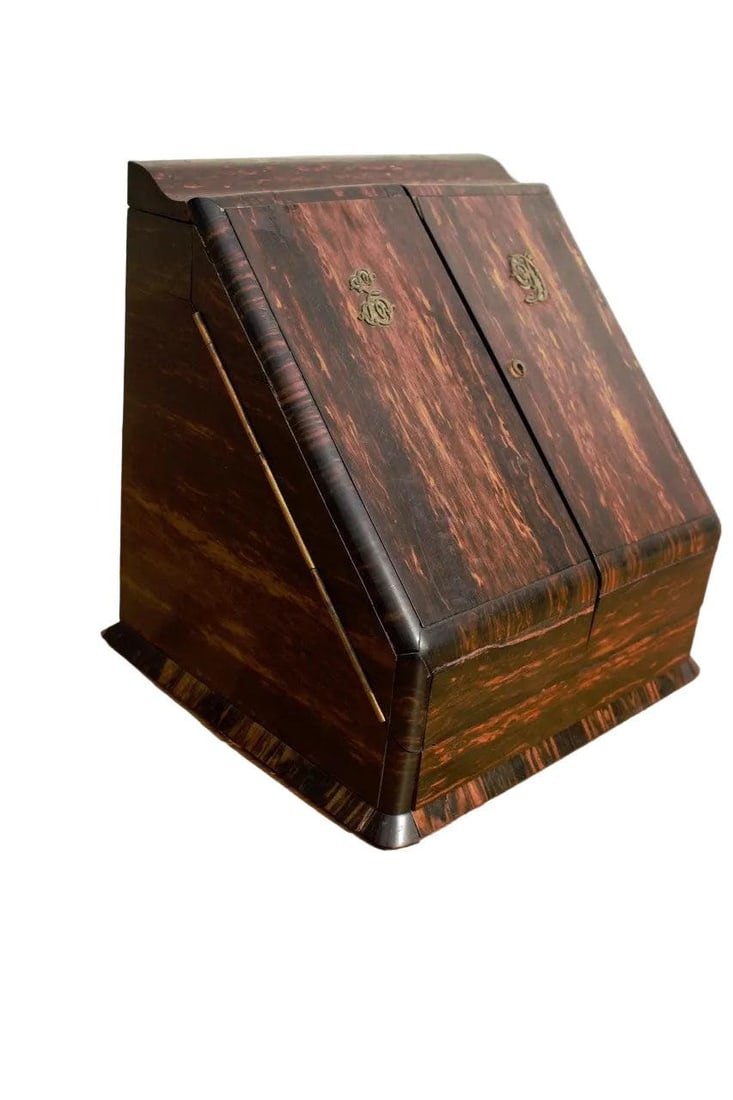 Antique Toulmin and Gale of New Bond Street Writing Desk Set - 5