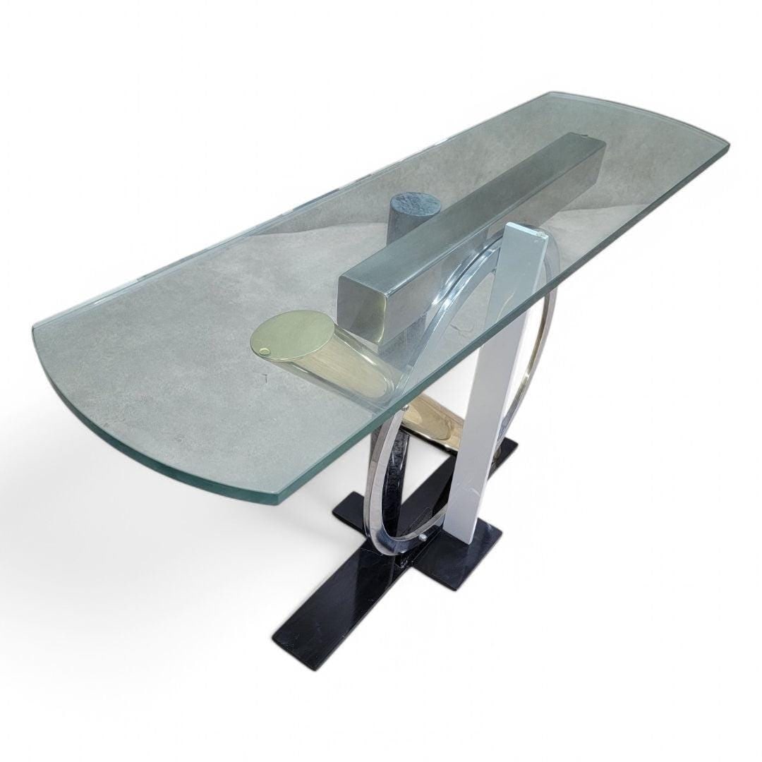 Modern Kaizo Oto for DIA Glass Top Console Table - 6
