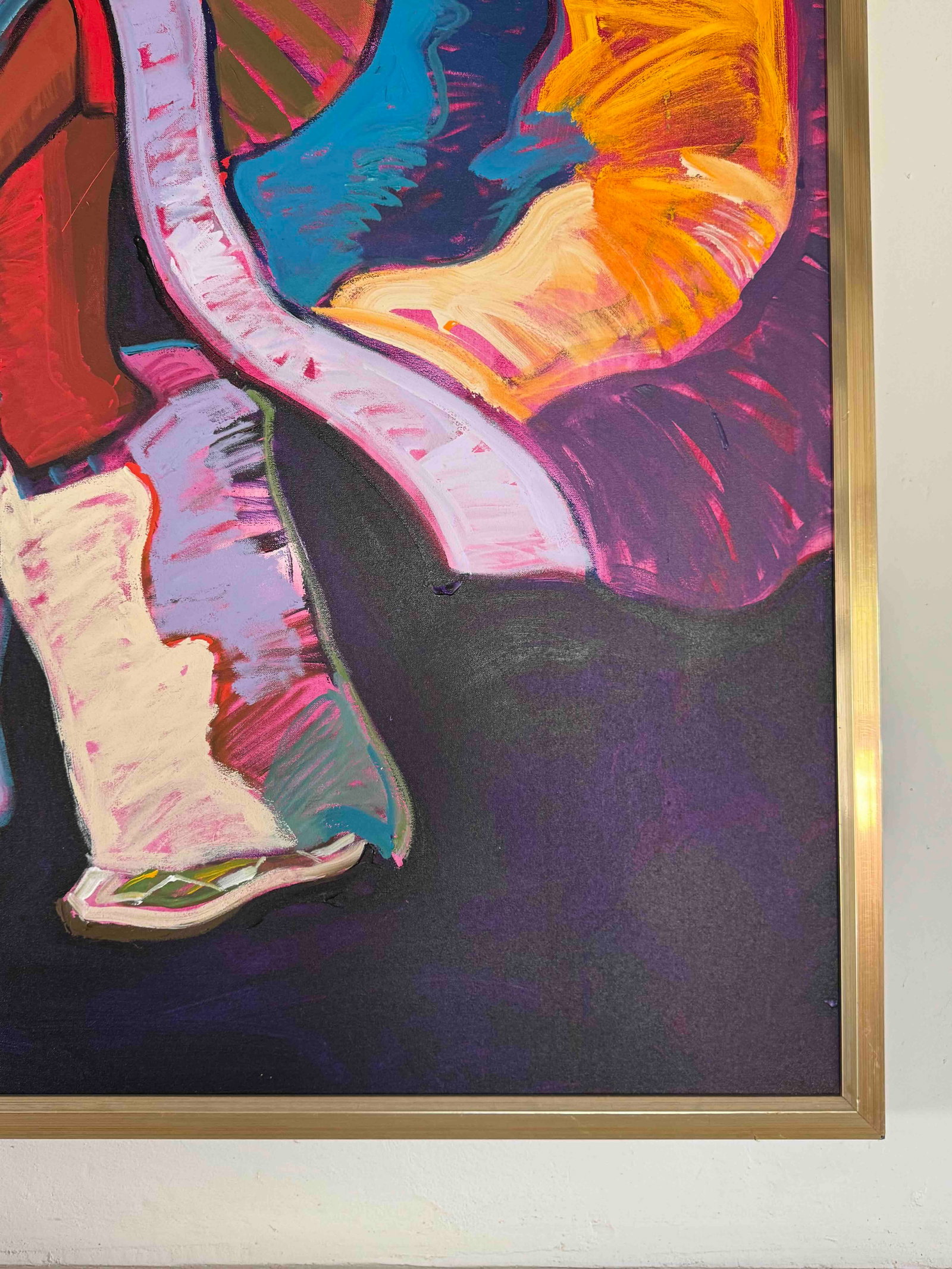 John Nieto (1936 - 2018), Anadarko Fancy Dancer, 1988, Acrylic on Canvas - 4