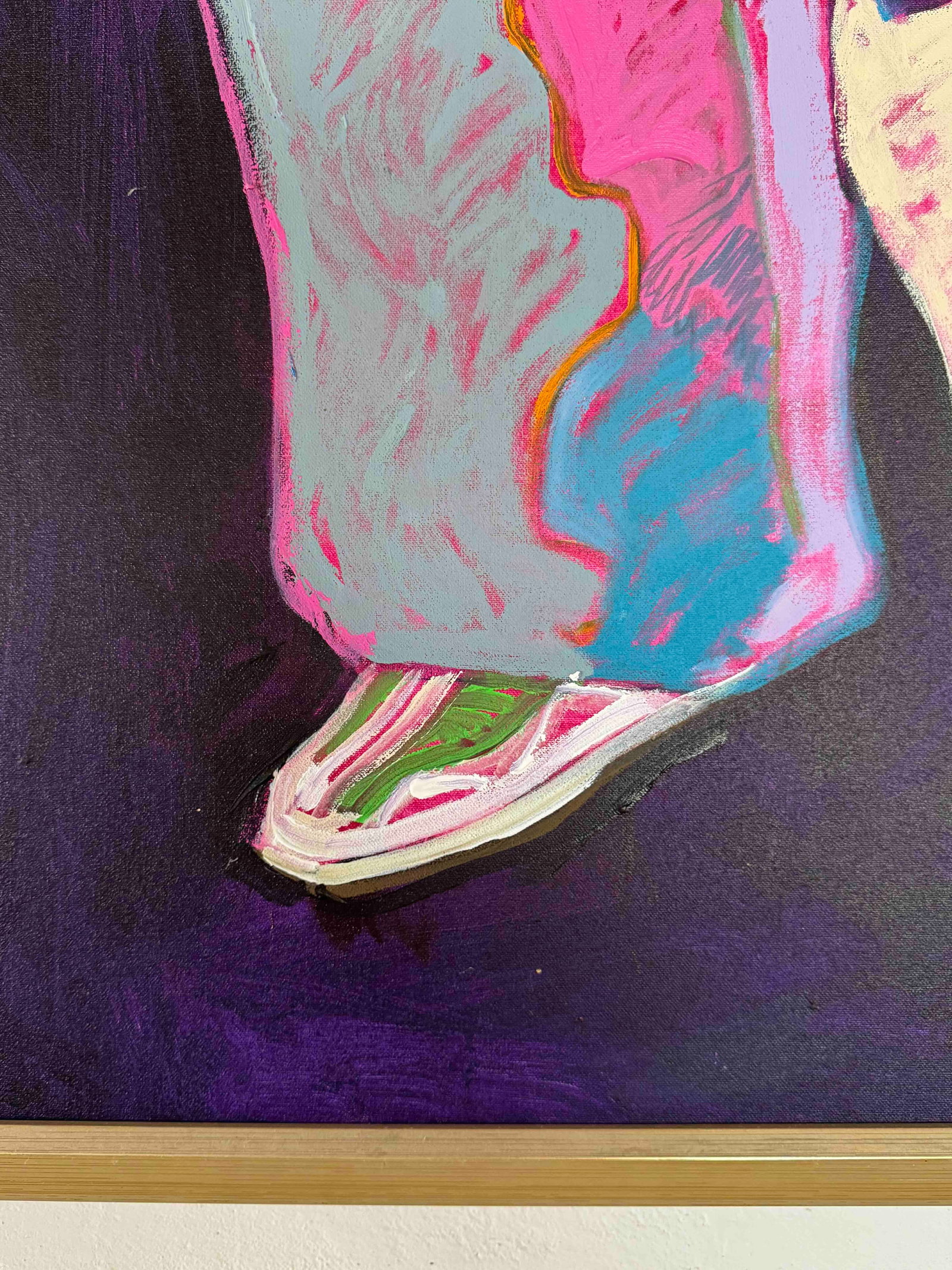 John Nieto (1936 - 2018), Anadarko Fancy Dancer, 1988, Acrylic on Canvas - 5