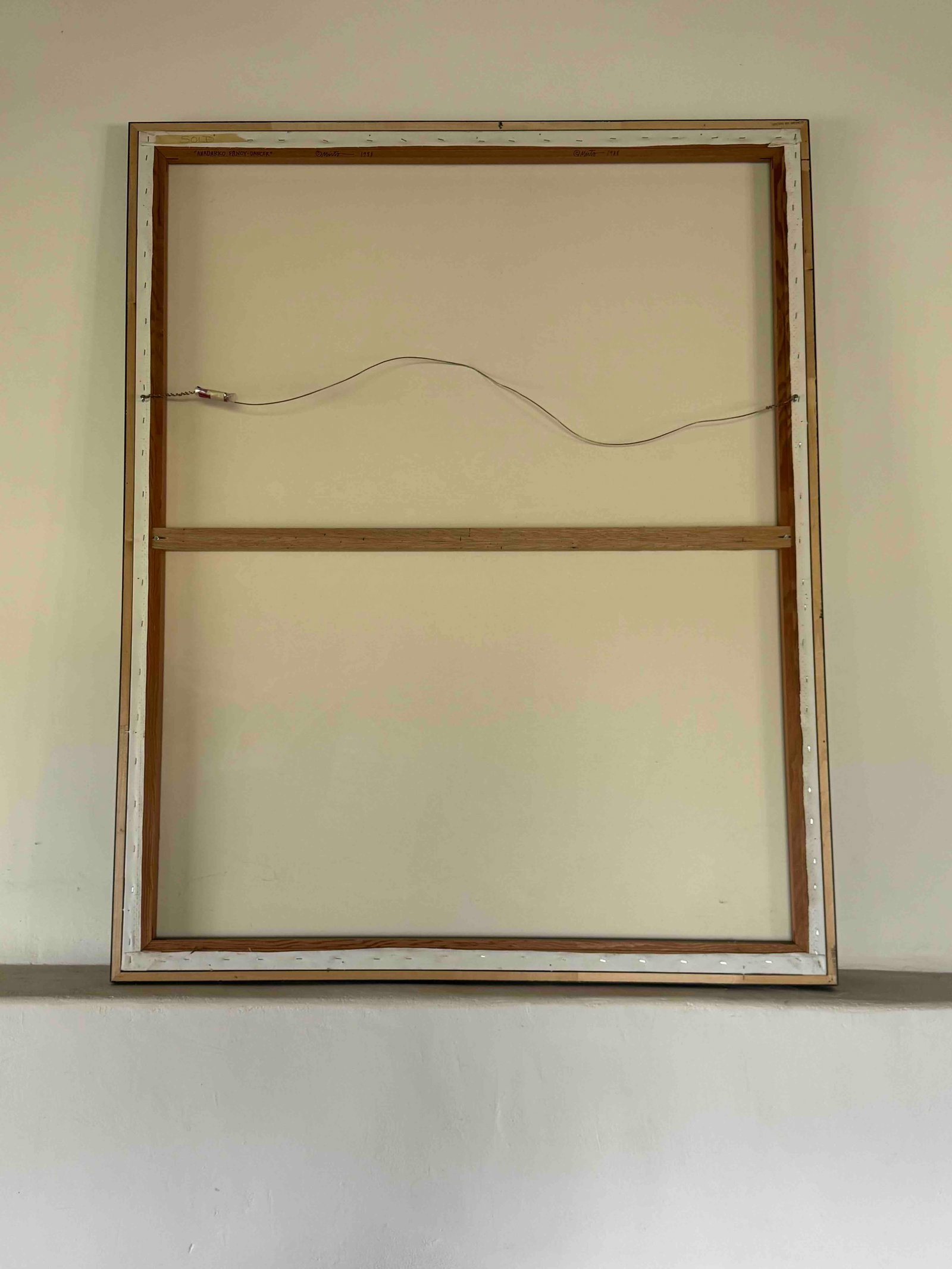 John Nieto (1936 - 2018), Anadarko Fancy Dancer, 1988, Acrylic on Canvas - 9