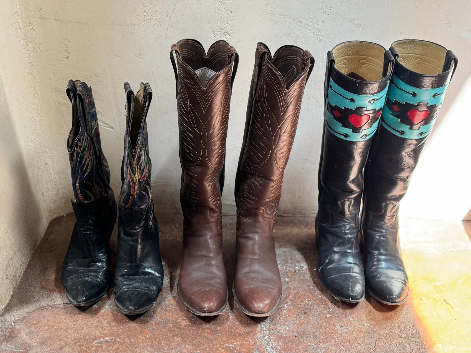 Collection of Three Pairs of Vintage Western Boots - 2
