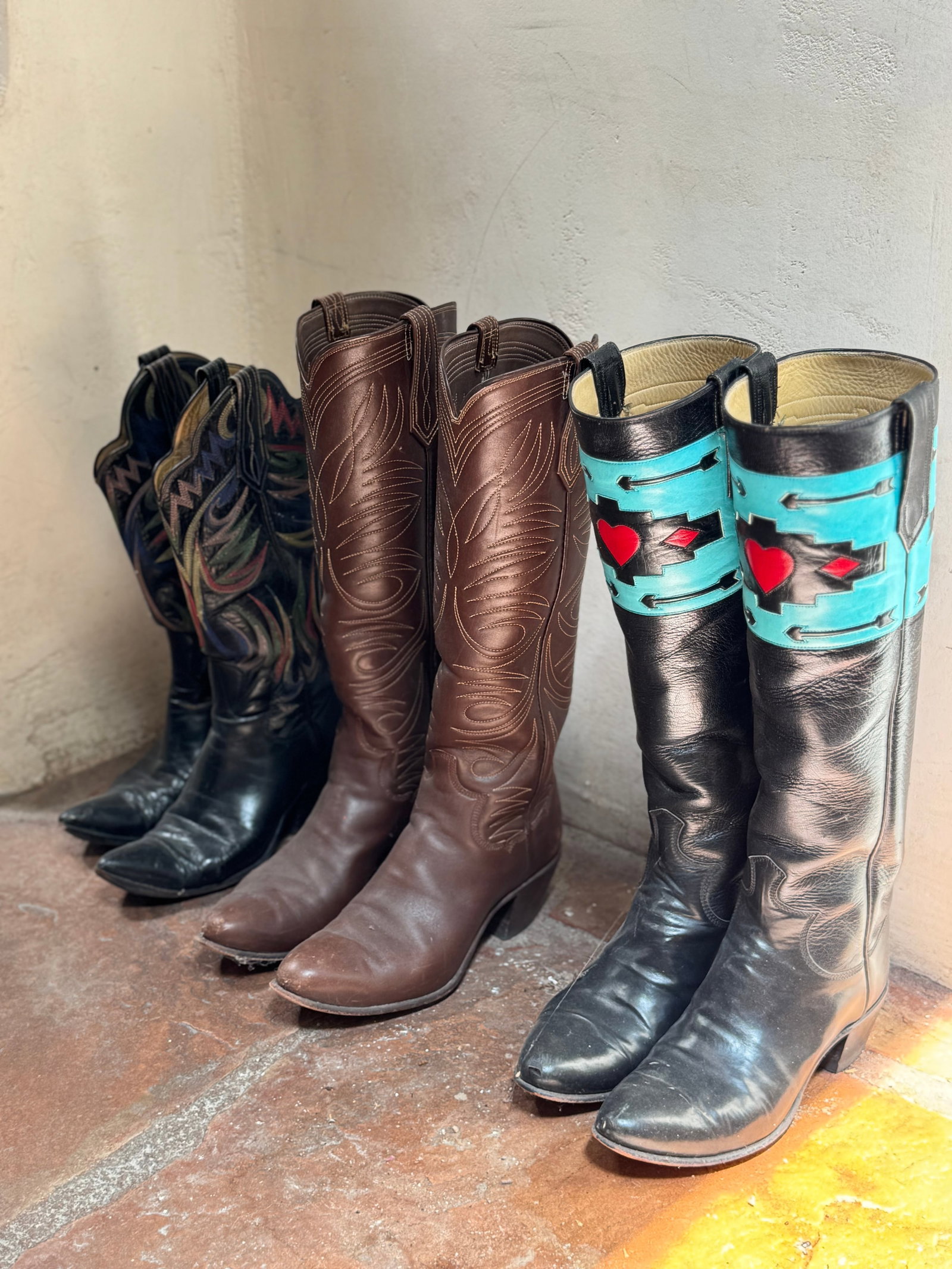 Collection of Three Pairs of Vintage Western Boots - 3