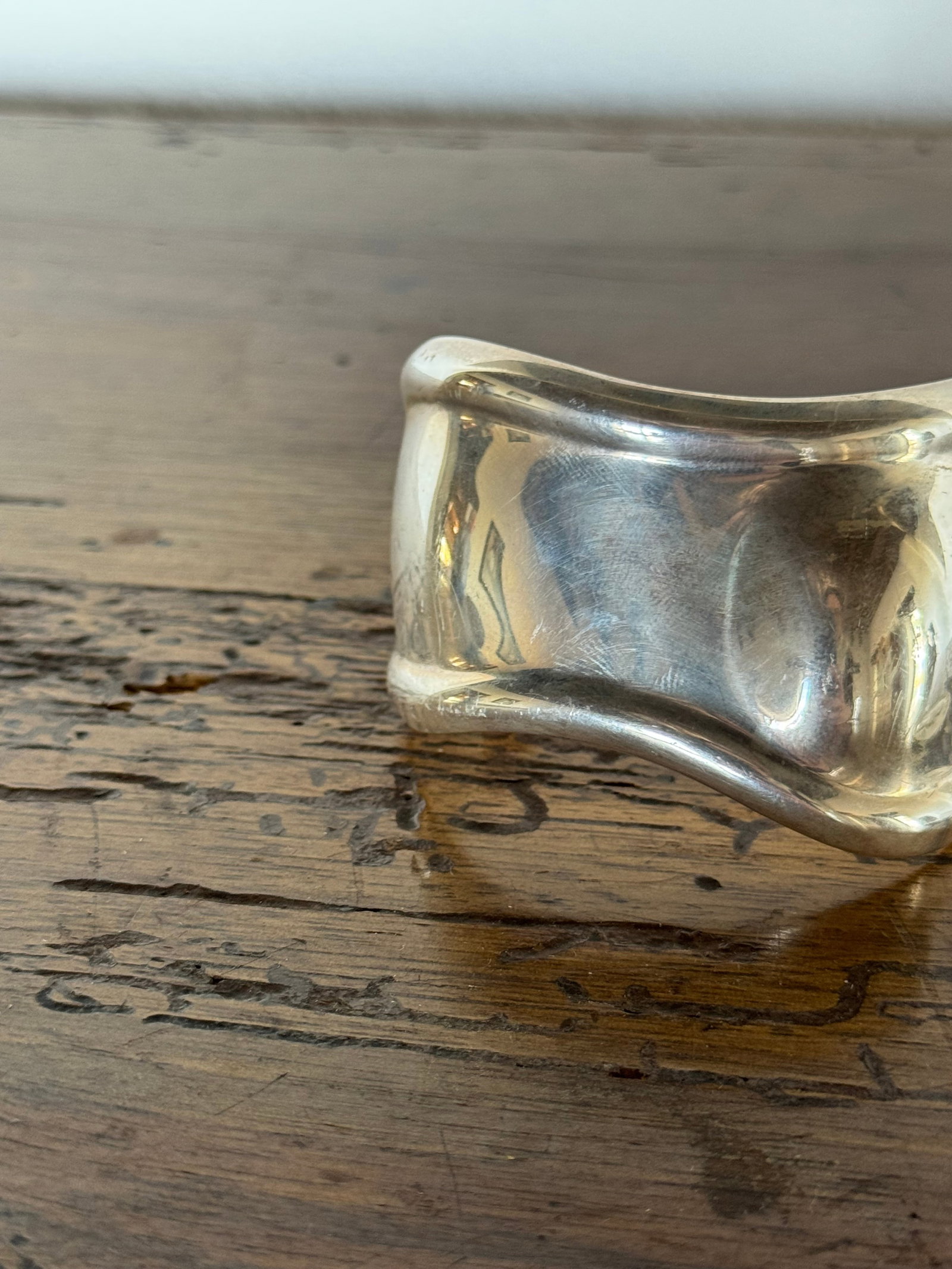 Elsa Peretti for Tiffany & Co. Sterling Silver Left Cuff Bracelet - 3