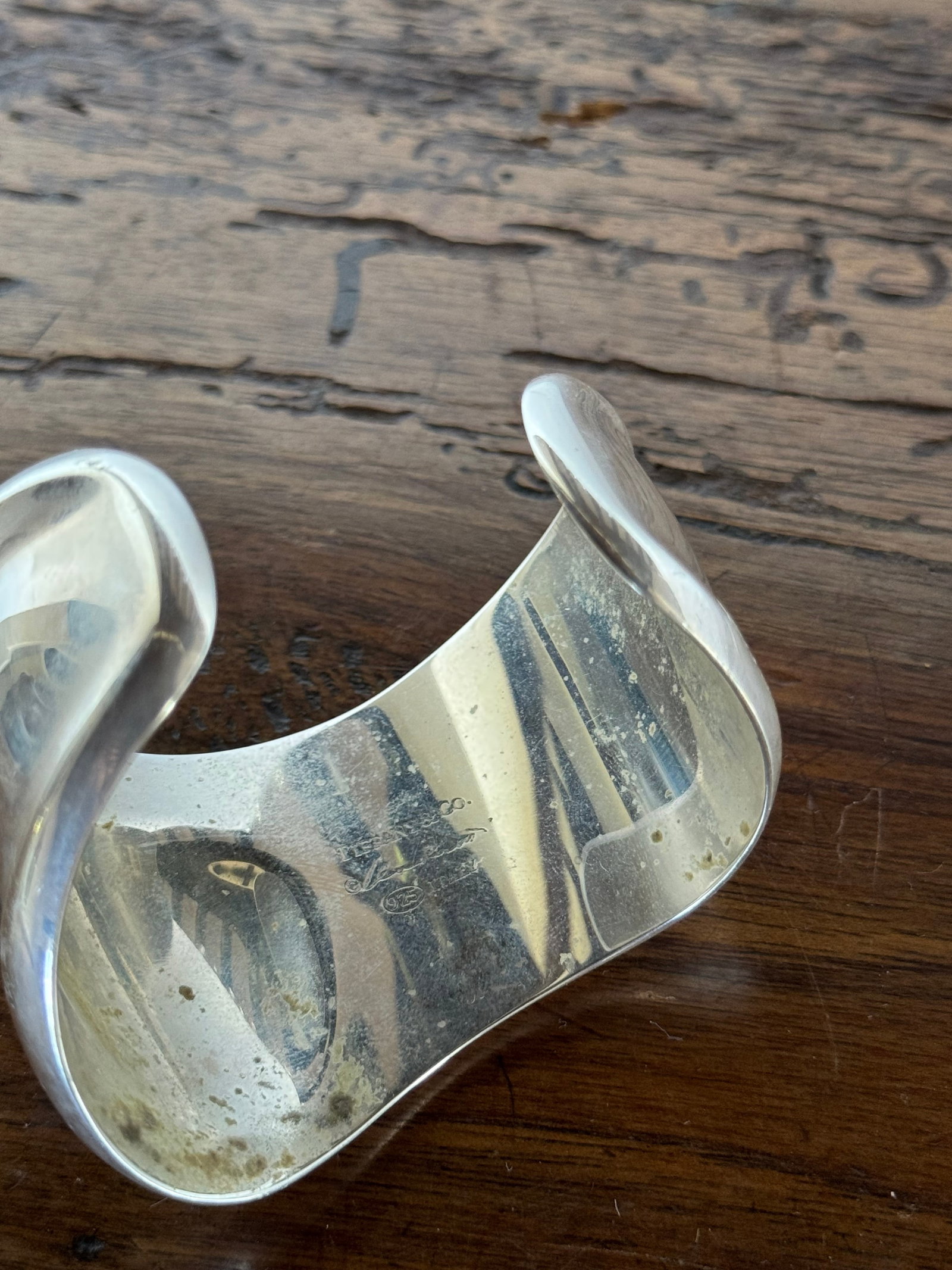 Elsa Peretti for Tiffany & Co. Sterling Silver Left Cuff Bracelet - 5