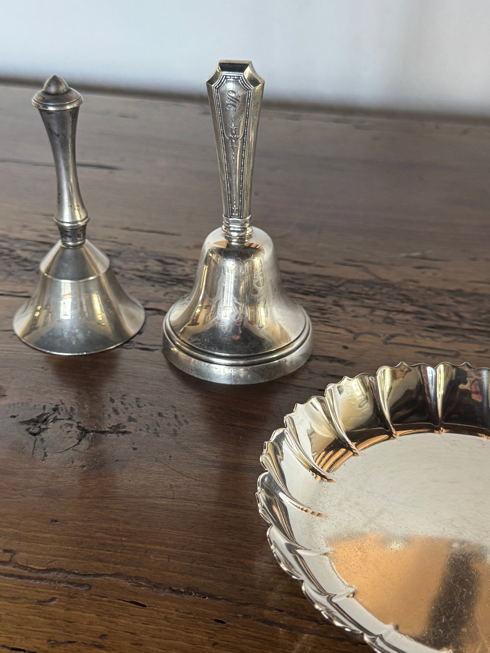 Tiffany & Co. Sterling Silver Dishes, Sterling Silver Dinner Bells - 3