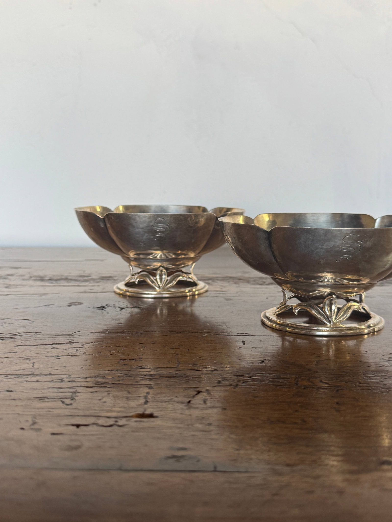 Pair of Gorham Sterling Silver Individual Nut Dishes, Early 20th Century - 3