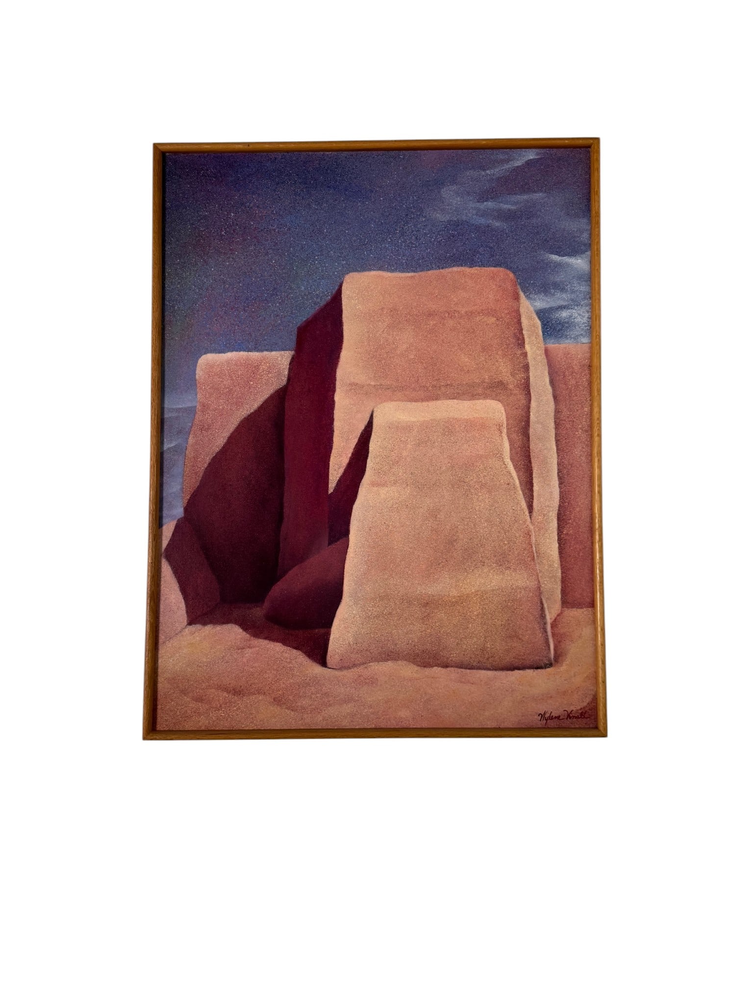 Gloria Wylene Vinall, Oil on Linen "Earth and Spirit" no. 189 (1 of 8)