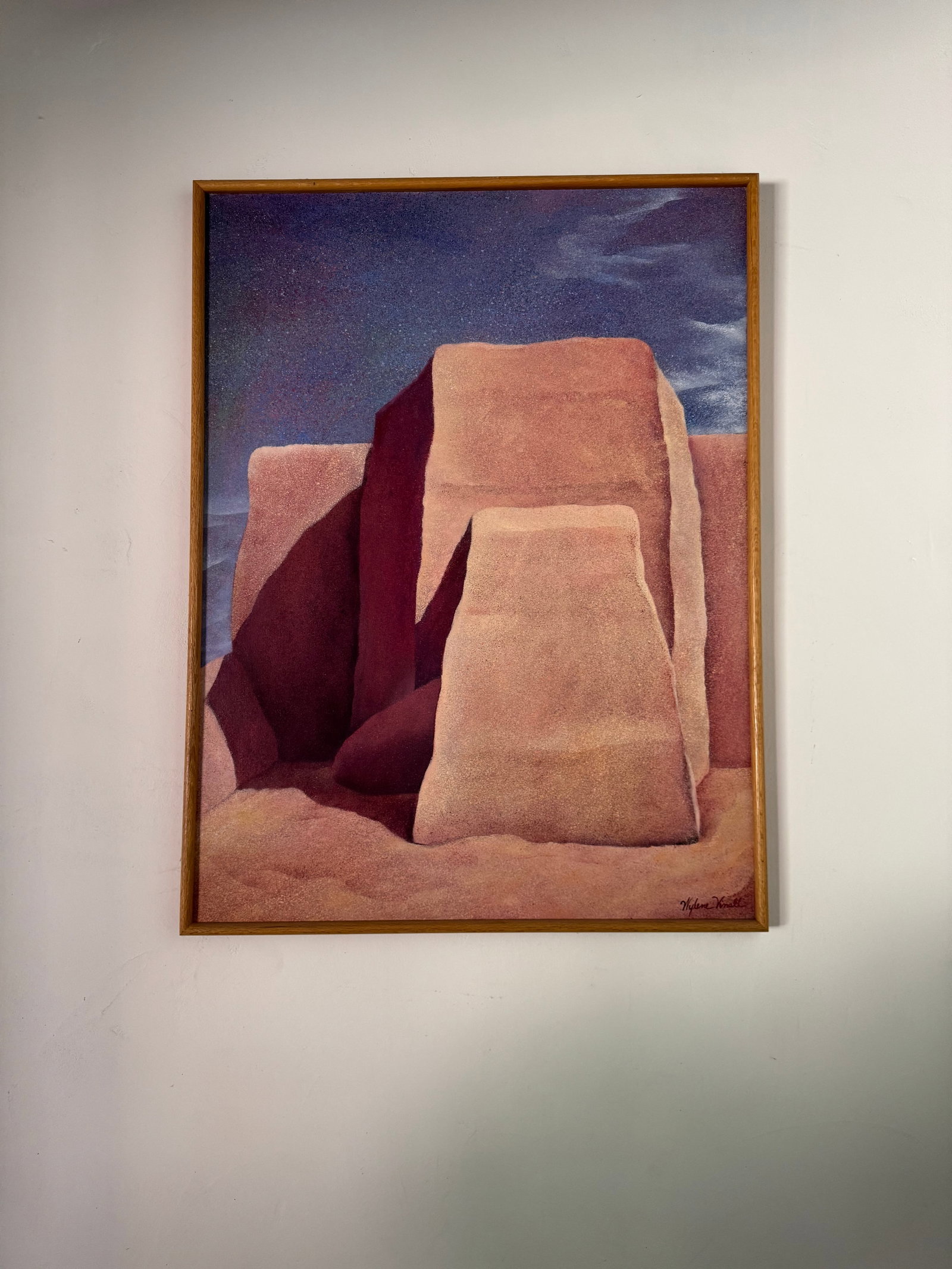 Gloria Wylene Vinall, Oil on Linen "Earth and Spirit" no. 189 - 2