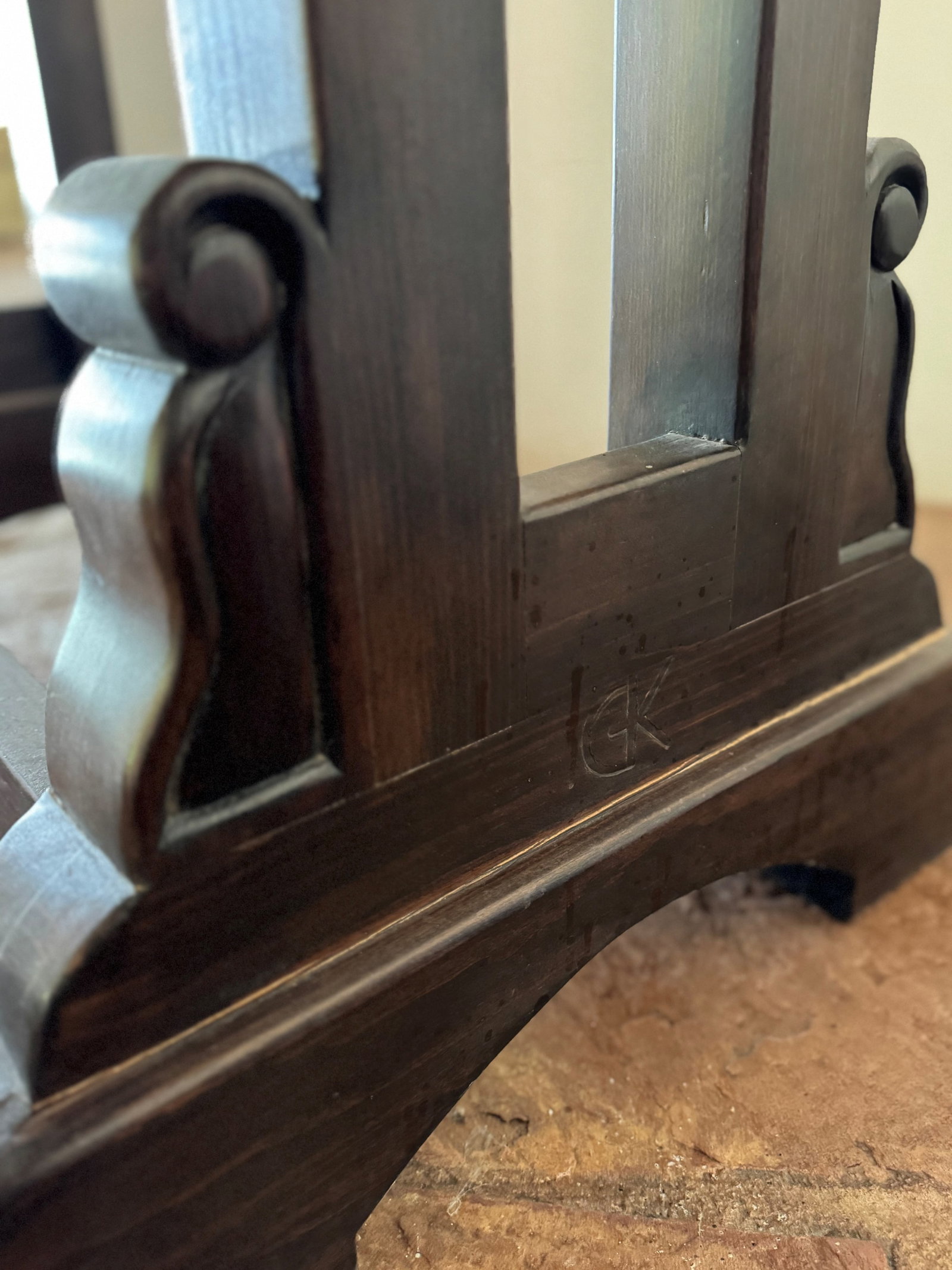Hamley & Company Tooled Western Saddle on Custom Display Stand - 11