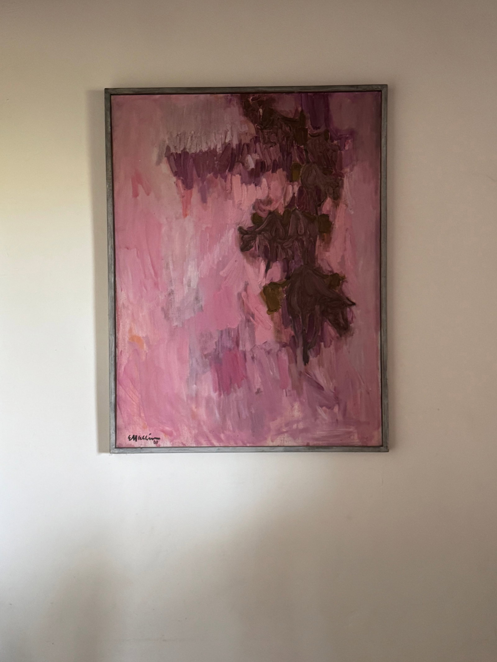 Burros by E Massin, Oil on Canvas, 1960 - 2