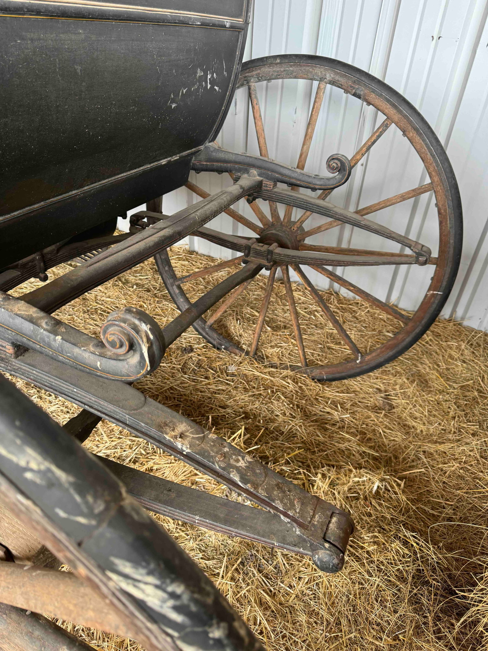 Late 19th / Early 20th century Charles Porter Kimball Town Coach Carriage - 6